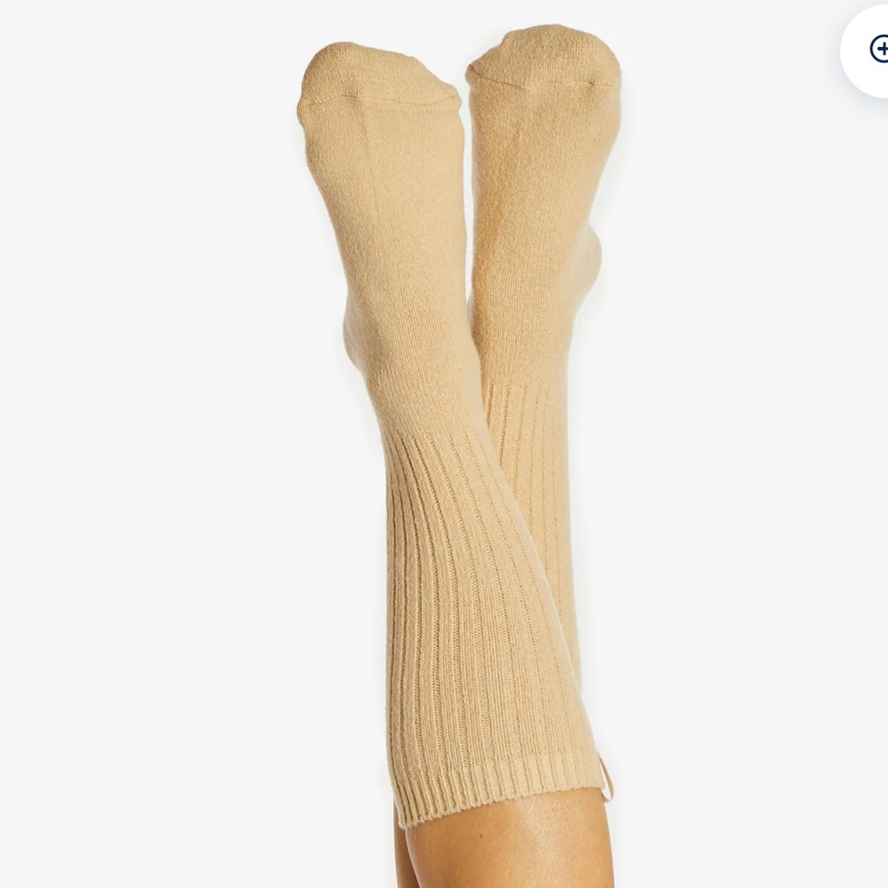 Hari Mari NEW CLOUDCOMFORT CREW SOCKS beige one size